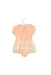 A Pink Short Sleeve Bodysuits from Nicholas & Bears in size 3-6M for girl. (Back View)
