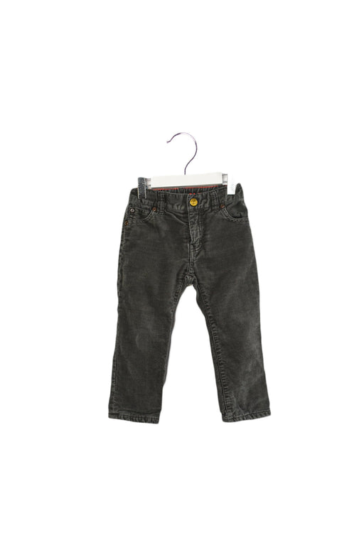 A Grey Casual Pants from Crewcuts in size 2T for boy. (Front View)