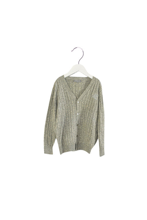 A Grey Cardigans from Nicholas & Bears in size 6T for girl. (Front View)