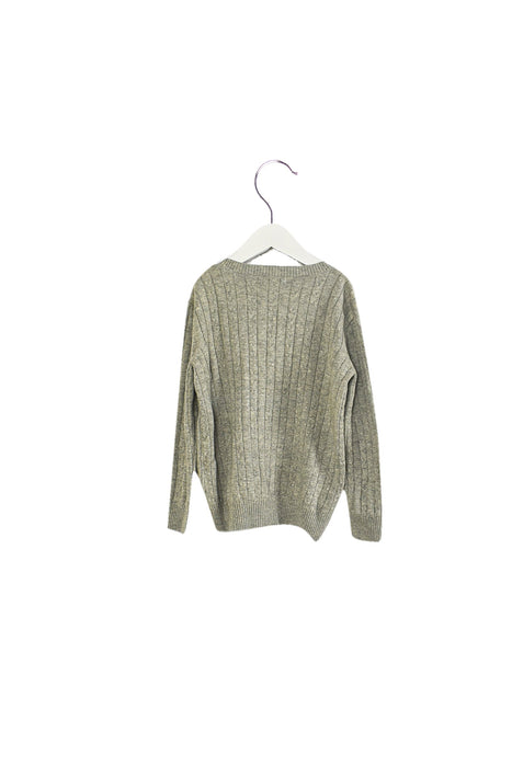 A Grey Cardigans from Nicholas & Bears in size 6T for girl. (Back View)