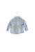 A Blue Shirts from IKKS in size 6-12M for boy. (Back View)