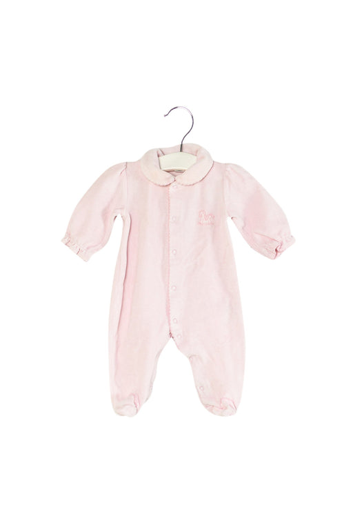 A Pink Jumpsuits from Kissy Kissy in size Newborn for girl. (Front View)
