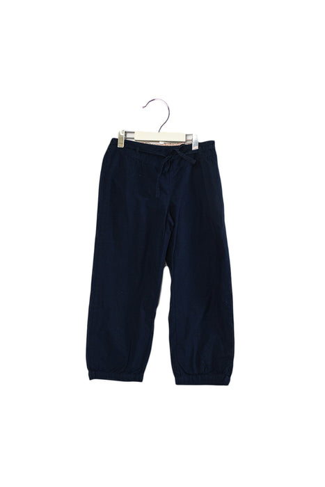 A Navy Casual Pants from Seed in size 8Y for girl. (Front View)