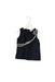A Navy Sleeveless Tops from Armani in size 4T for girl. (Front View)