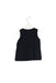 A Navy Sleeveless Tops from Armani in size 4T for girl. (Back View)