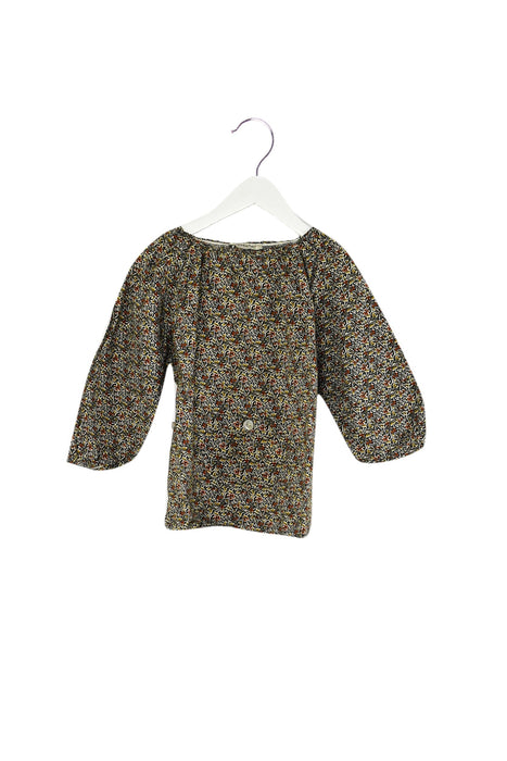 A Multicolour Long Sleeve Tops from Alice à Paris in size 4T for girl. (Front View)