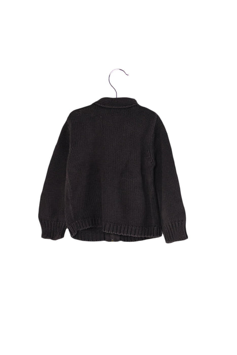 A Brown Lightweight Jackets from Bonpoint in size 3T for boy. (Back View)