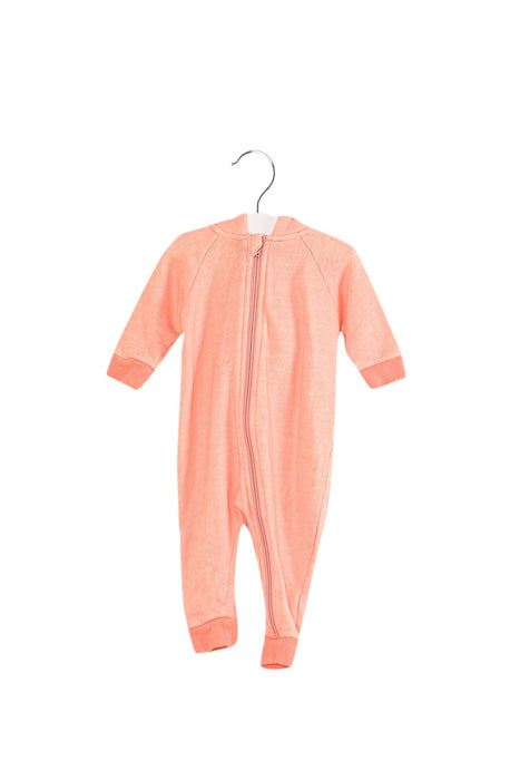 A Pink Long Sleeve Jumpsuits from Seed in size 3-6M for girl. (Front View)