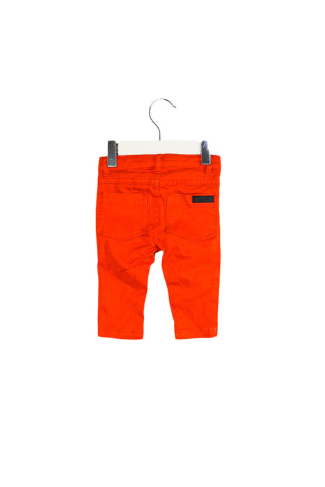 A Orange Casual Pants from Jacadi in size 3-6M for neutral. (Back View)