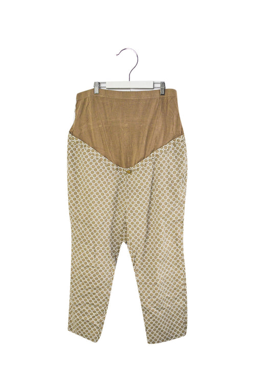 A Ivory Casual Pants from Seraphine in size XL for maternity. (Front View)