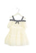 A Ivory Sleeveless Dresses from Nicholas & Bears in size 2T for girl. (Front View)