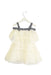 A Ivory Sleeveless Dresses from Nicholas & Bears in size 2T for girl. (Back View)