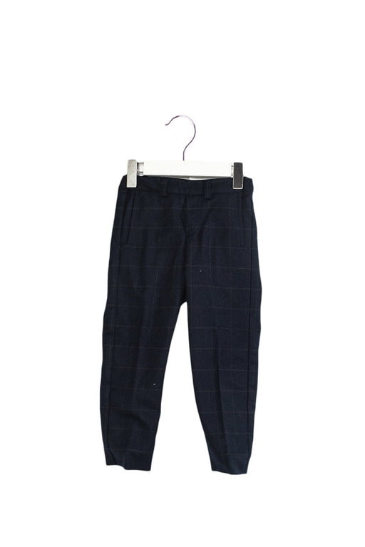 A Navy Dress Pants from Tartine et Chocolat in size 2T for boy. (Front View)