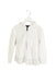 A White Zippered Sweatshirts from Polo Ralph Lauren in size 4T for girl. (Front View)