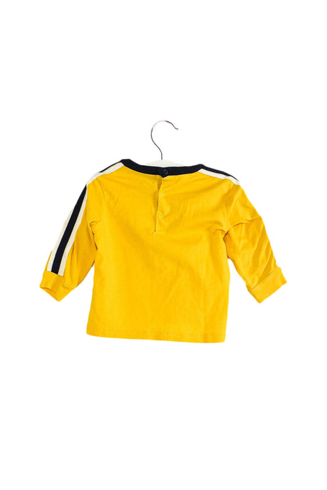 A Yellow Long Sleeve Tops from Ralph Lauren in size 3-6M for boy. (Back View)