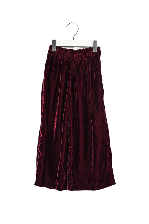 A Red Casual Pants from Janie & Jack in size 4T for girl. (Front View)