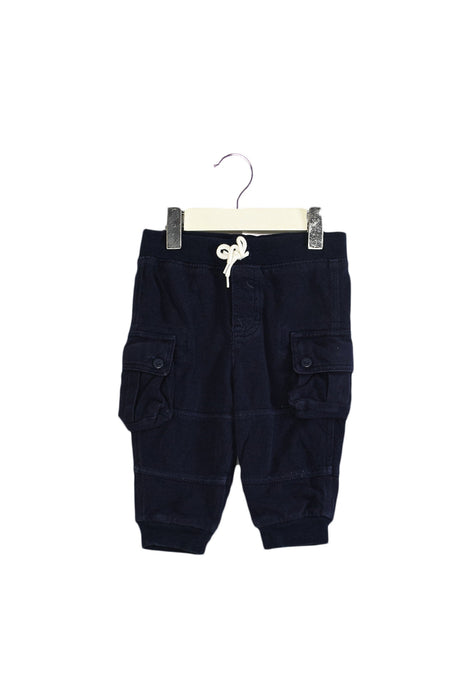 A Navy Casual Pants from Ralph Lauren in size 3-6M for boy. (Front View)