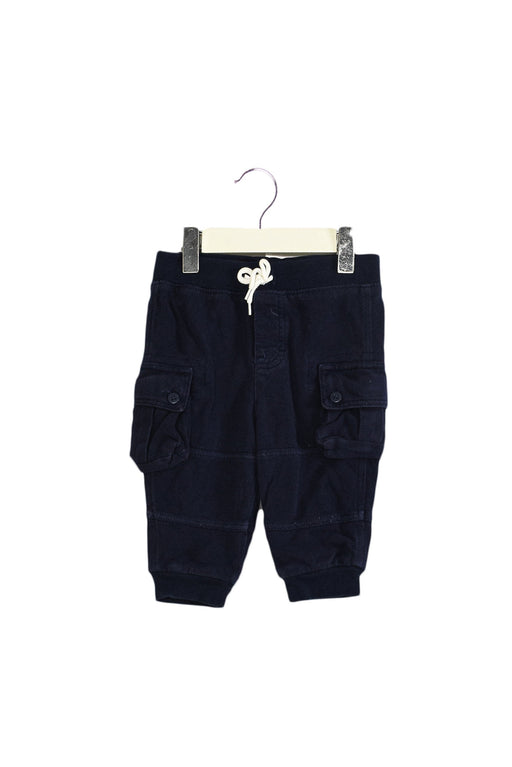 A Navy Casual Pants from Ralph Lauren in size 3-6M for boy. (Front View)