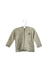 A Grey Zippered Sweatshirts from Bonpoint in size 6-12M for boy. (Front View)