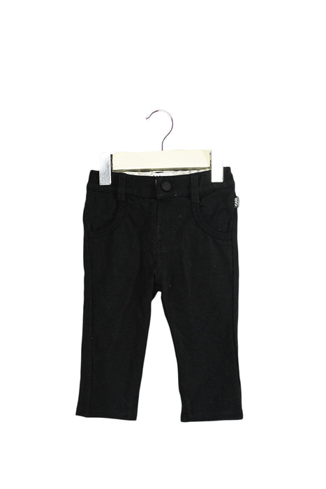 A Black Casual Pants from Karl Lagerfeld in size 3-6M for boy. (Front View)