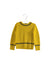 A Yellow Knit Sweaters from Bonpoint in size 3T for girl. (Front View)