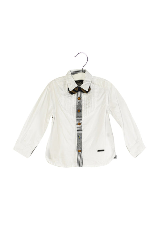 A White Shirts from As Little As in size 12-18M for boy. (Front View)