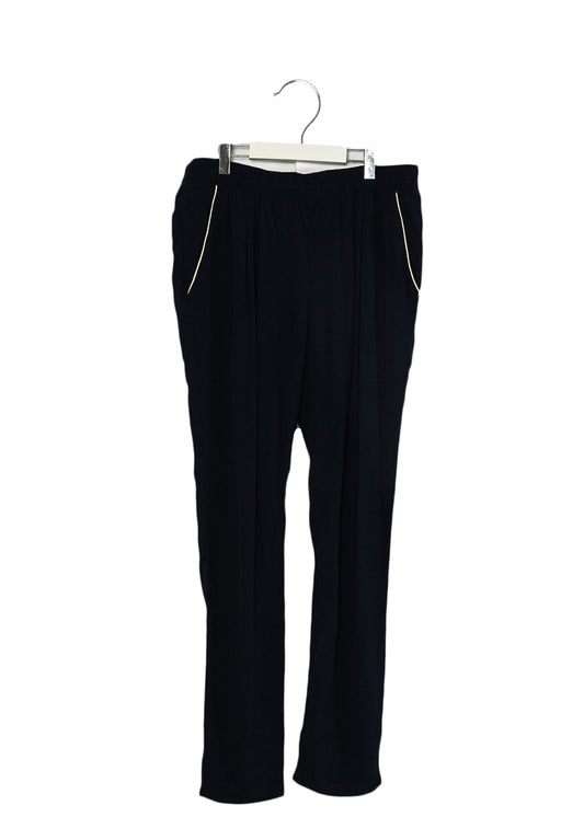 A Navy Casual Pants from Envie de Fraise in size M for maternity. (Front View)