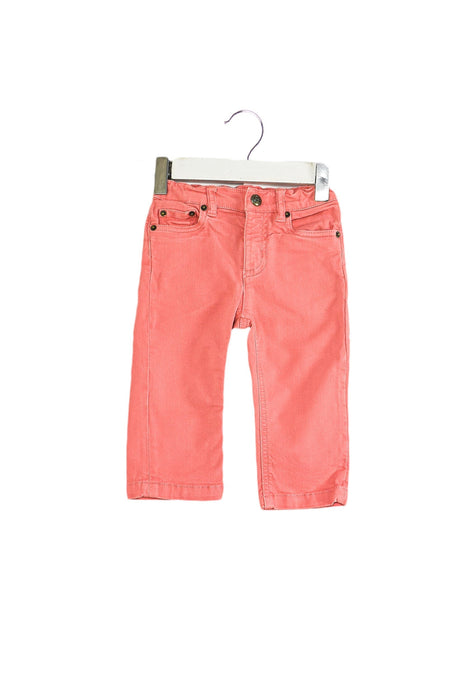 A Pink Jeans from Bonpoint in size 6-12M for girl. (Front View)