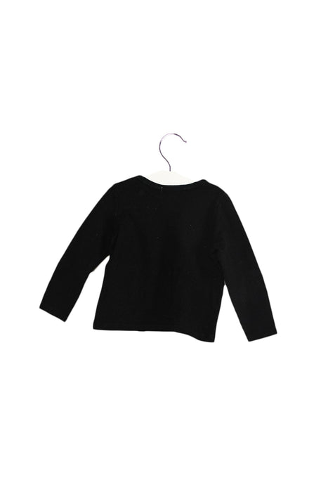 A Black Long Sleeve Tops from Bonpoint in size 2T for girl. (Back View)