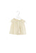 A Ivory Short Sleeve Tops from Bonpoint in size 6-12M for girl. (Front View)