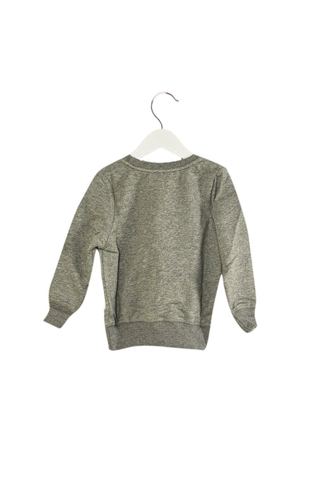 A Grey Crewneck Sweatshirts from Lovie by Mary J in size 12-18M for girl. (Back View)