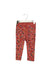 A Red Sweatpants from Lovie by Mary J in size 12-18M for girl. (Front View)
