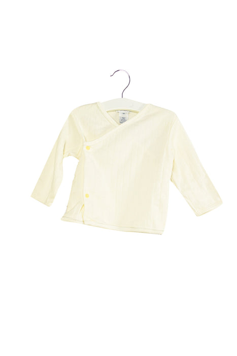 A Ivory Long Sleeve Tops from Ralph Lauren in size 6-12M for neutral. (Front View)