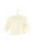 A Ivory Long Sleeve Tops from Ralph Lauren in size 6-12M for neutral. (Back View)