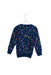 A Blue Knit Sweaters from Lovie by Mary J in size 5T for girl. (Back View)