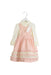 A Pink Long Sleeve Dresses from Nicholas & Bears in size 3T for girl. (Front View)