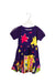 A Purple Short Sleeve Dresses from Lovie by Mary J in size 2T for girl. (Front View)