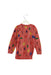 A Red Crewneck Sweatshirts from Lovie by Mary J in size 5T for girl. (Back View)