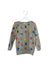 A Grey Crewneck Sweatshirts from Lovie by Mary J in size 5T for girl. (Front View)