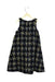 A Navy Sleeveless Dresses from Lovie by Mary J in size 10Y for girl. (Back View)