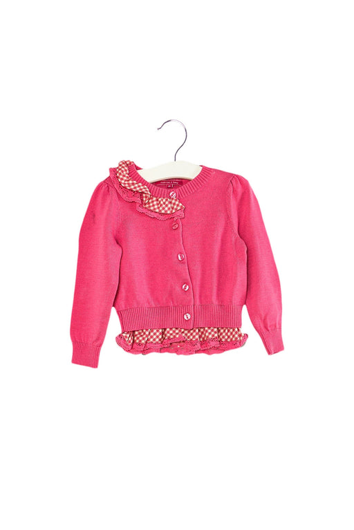A Pink Cardigans from Nicholas & Bears in size 2T for girl. (Front View)