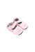 A Pink Flats from Jack & Lily in size 12-18M for girl. (Front View)
