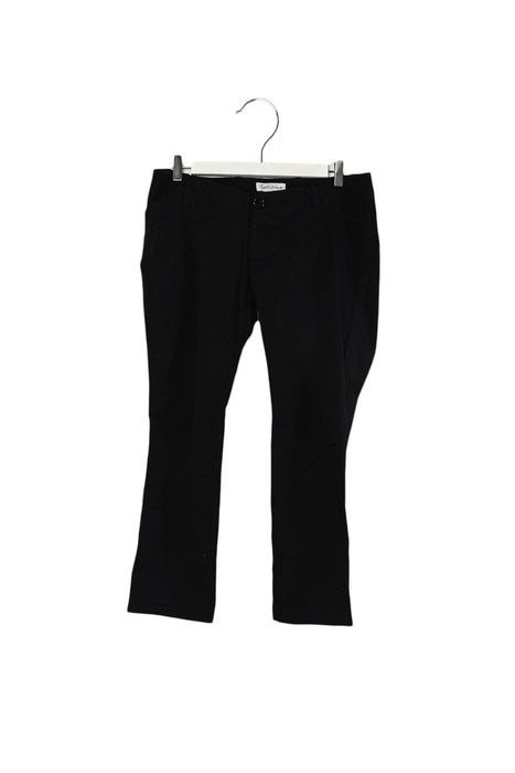 A Black Casual Pants from Seraphine in size S for maternity. (Front View)