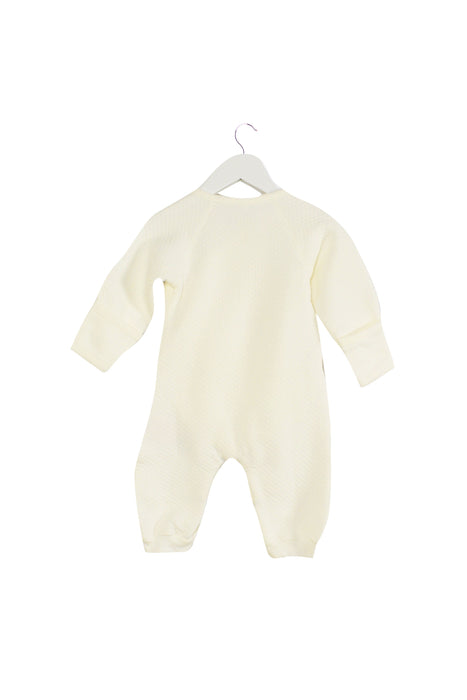 A White Long Sleeve Jumpsuits from Chicco in size 3-6M for boy. (Back View)