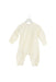 A White Long Sleeve Jumpsuits from Chicco in size 3-6M for boy. (Back View)