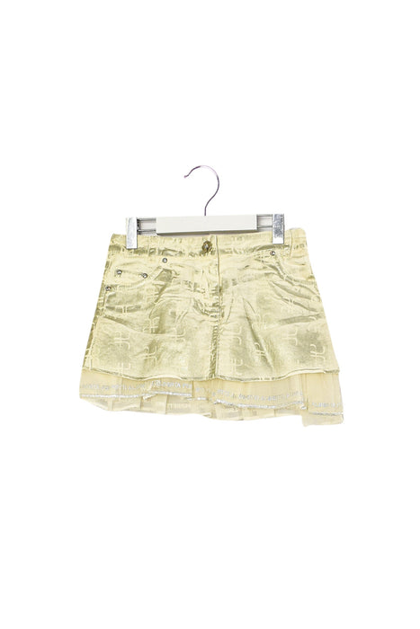 A Ivory Short Skirts from Alberta Ferretti in size 6T for girl. (Front View)