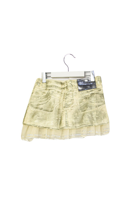 A Ivory Short Skirts from Alberta Ferretti in size 6T for girl. (Back View)
