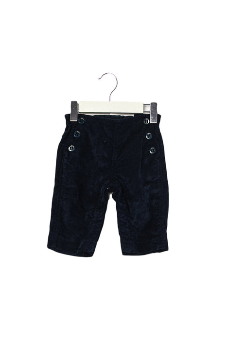 A Navy Casual Pants from Fendi in size 3-6M for boy. (Front View)