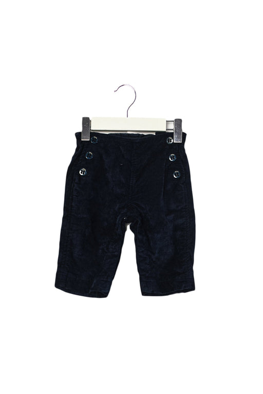 A Navy Casual Pants from Fendi in size 3-6M for boy. (Front View)