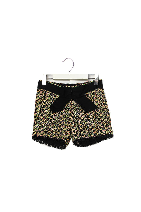 A Black Shorts from Lanvin Petite in size 8Y for girl. (Front View)